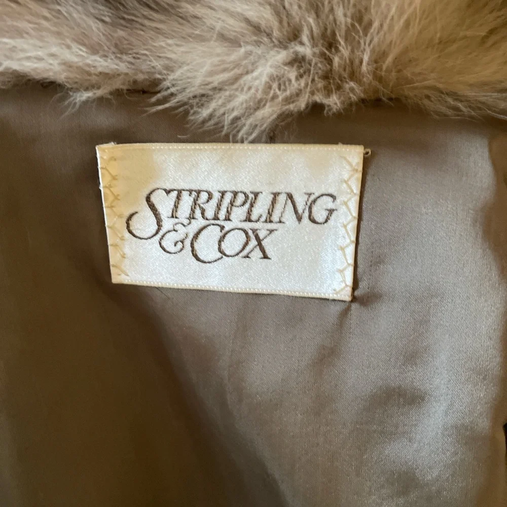 stripling and cox fur coat jacket - Picture 2 of 7